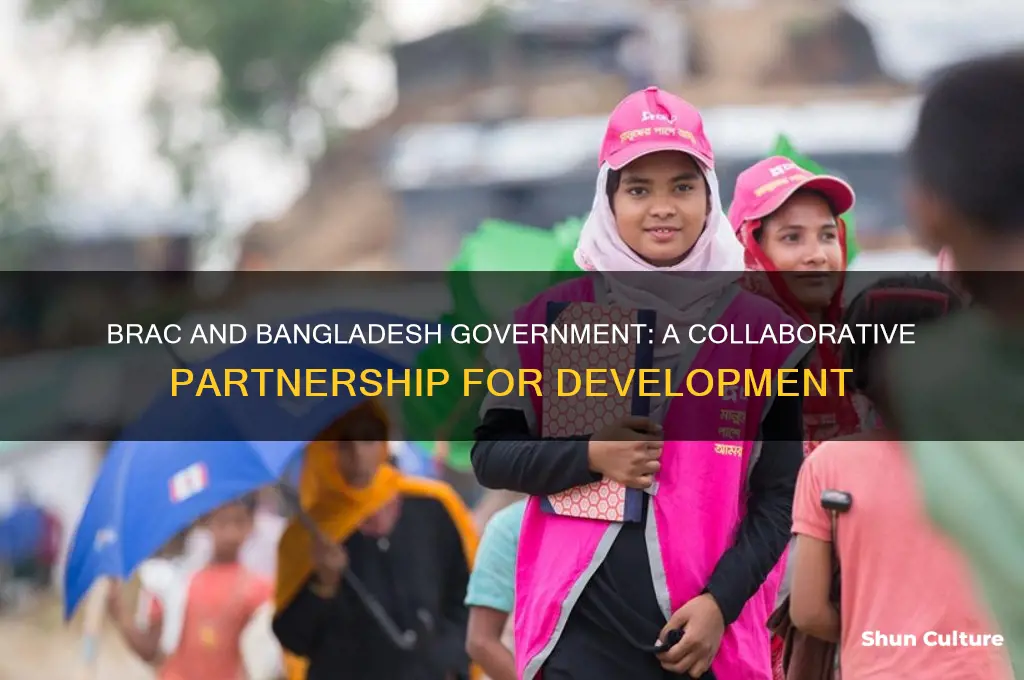 how did brac collaborate with bangladesh government