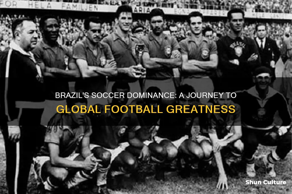 how did brazil become good at soccer