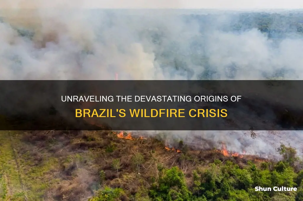 how did brazil fire start