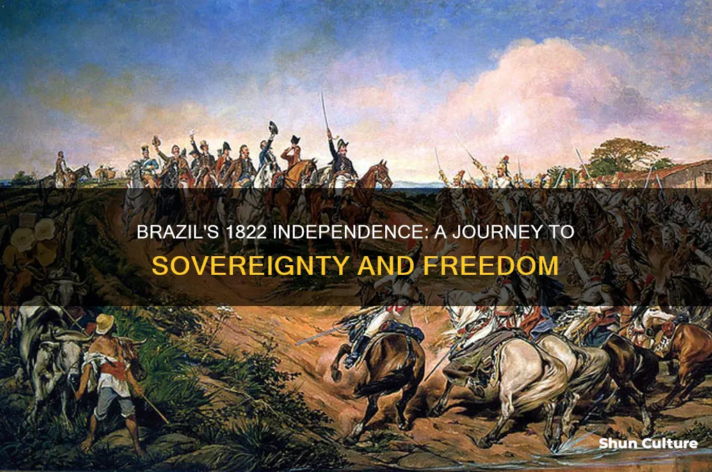 how did brazil gain its independence 1822