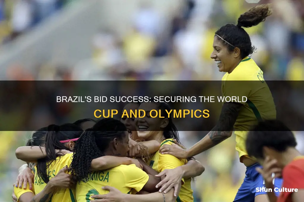 how did brazil get the world cup and olympics