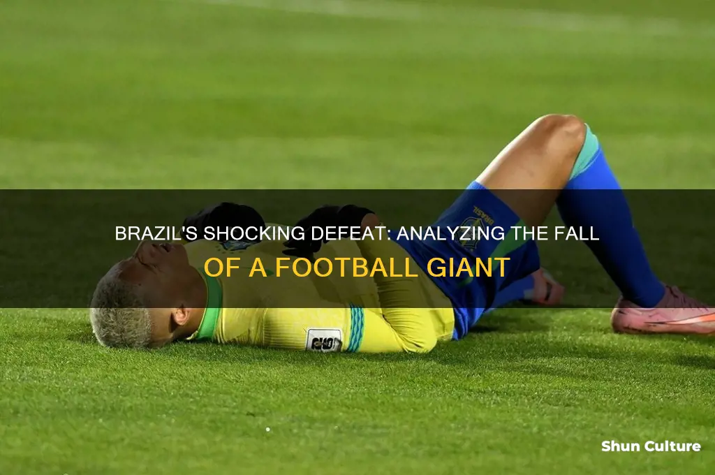 how did brazil loose