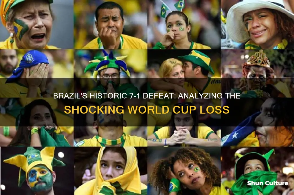 how did brazil lose 7-1