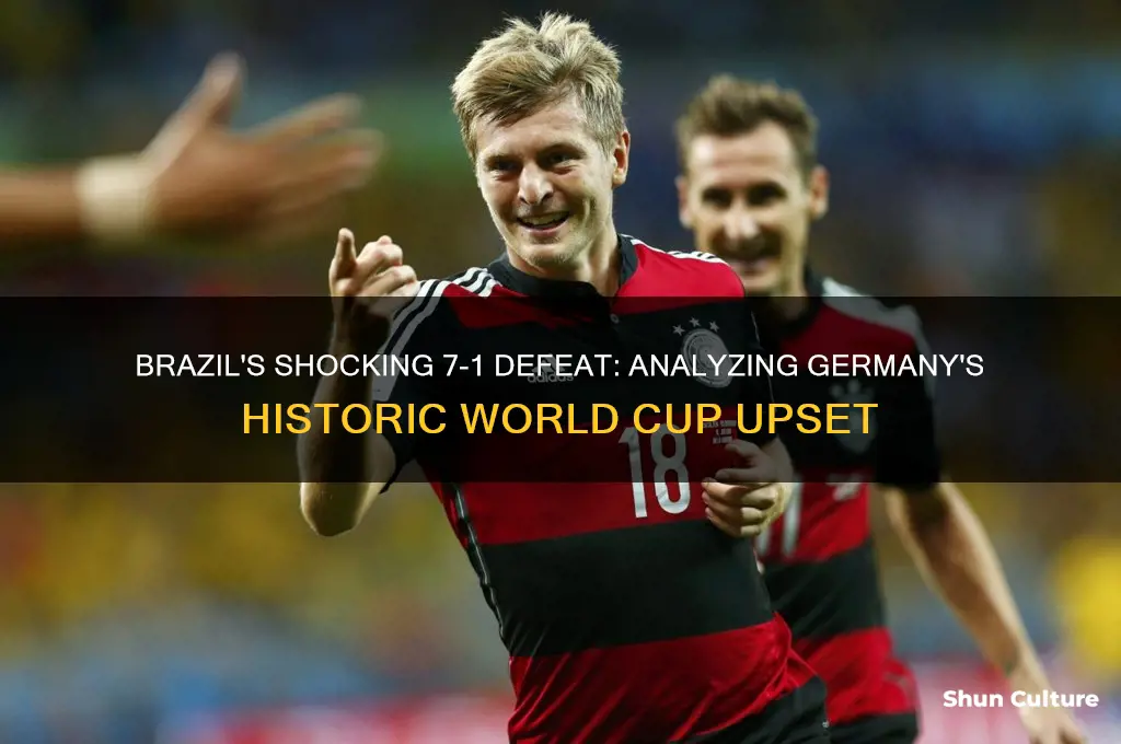 how did brazil lose to germany
