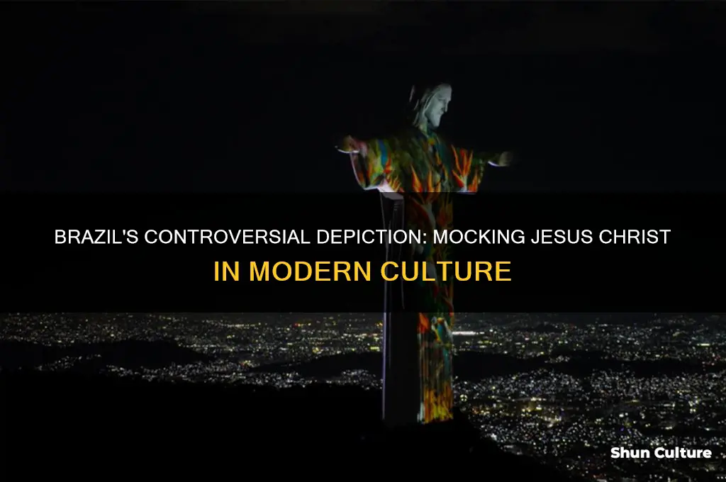 how did brazil mock jesus christ