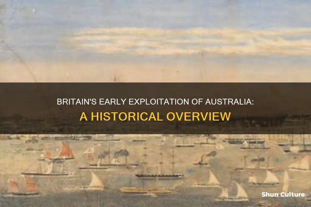 how did britain first use australia