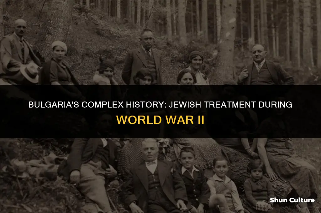 how did bulgaria treat the jews during world war 2