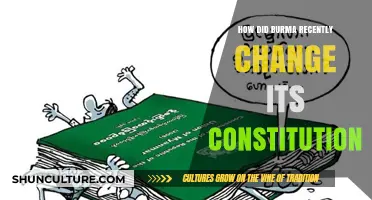 Myanmar's Constitutional Shift: A Recent Amendment Explained