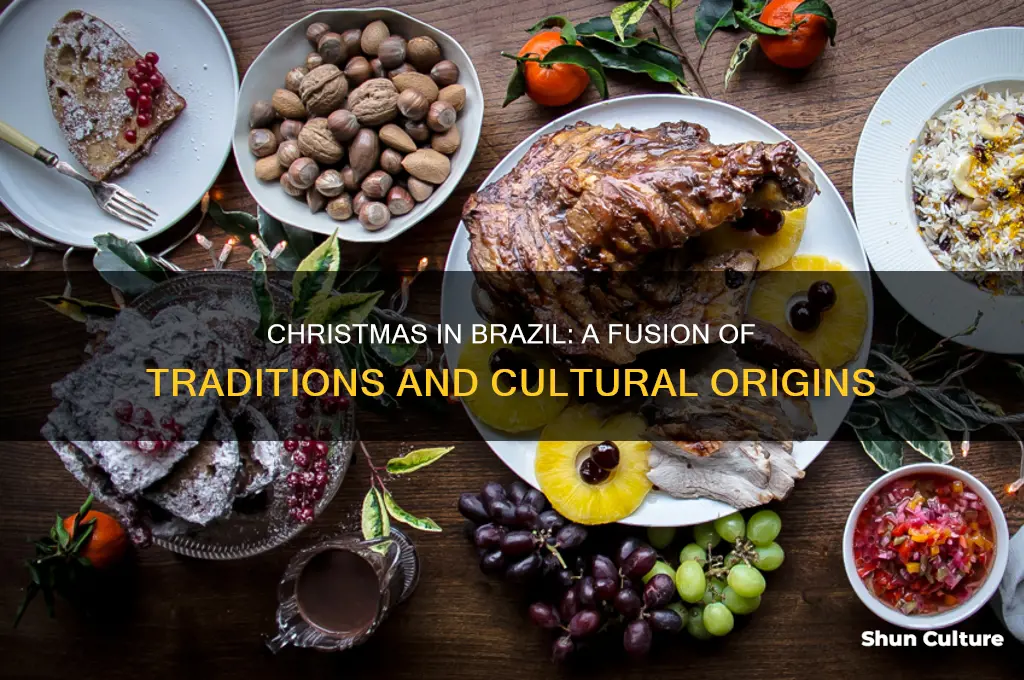 how did christmas originate in brazil