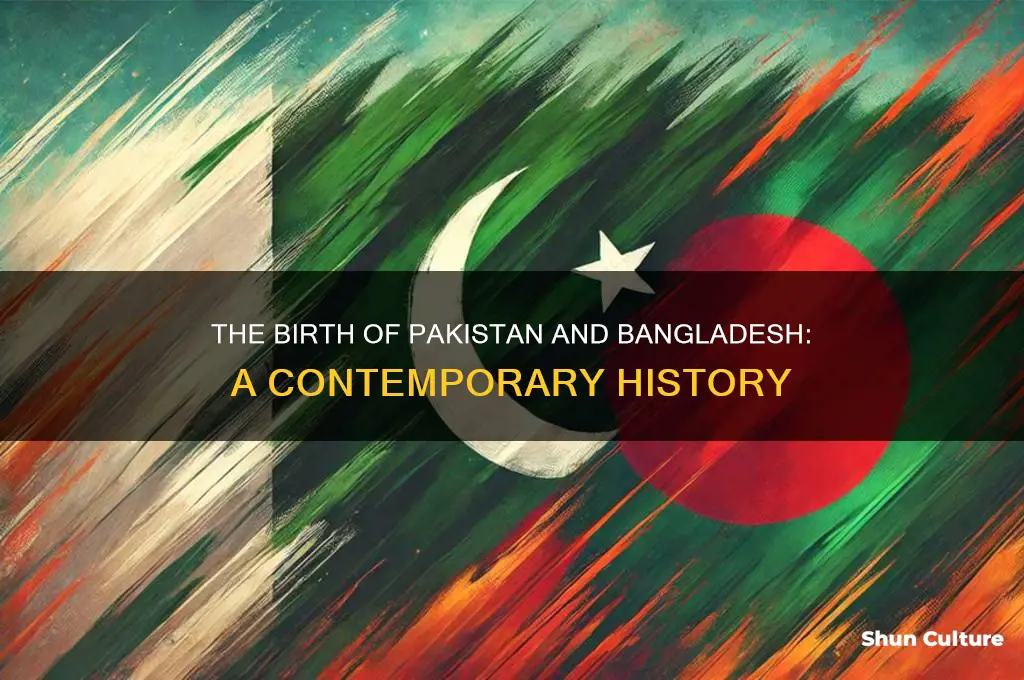 how did contemporary pakistan and bangladesh form