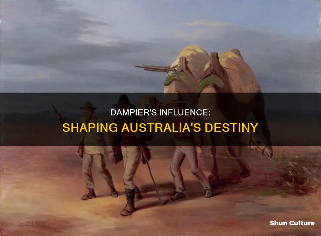 how did dampier change life in australia