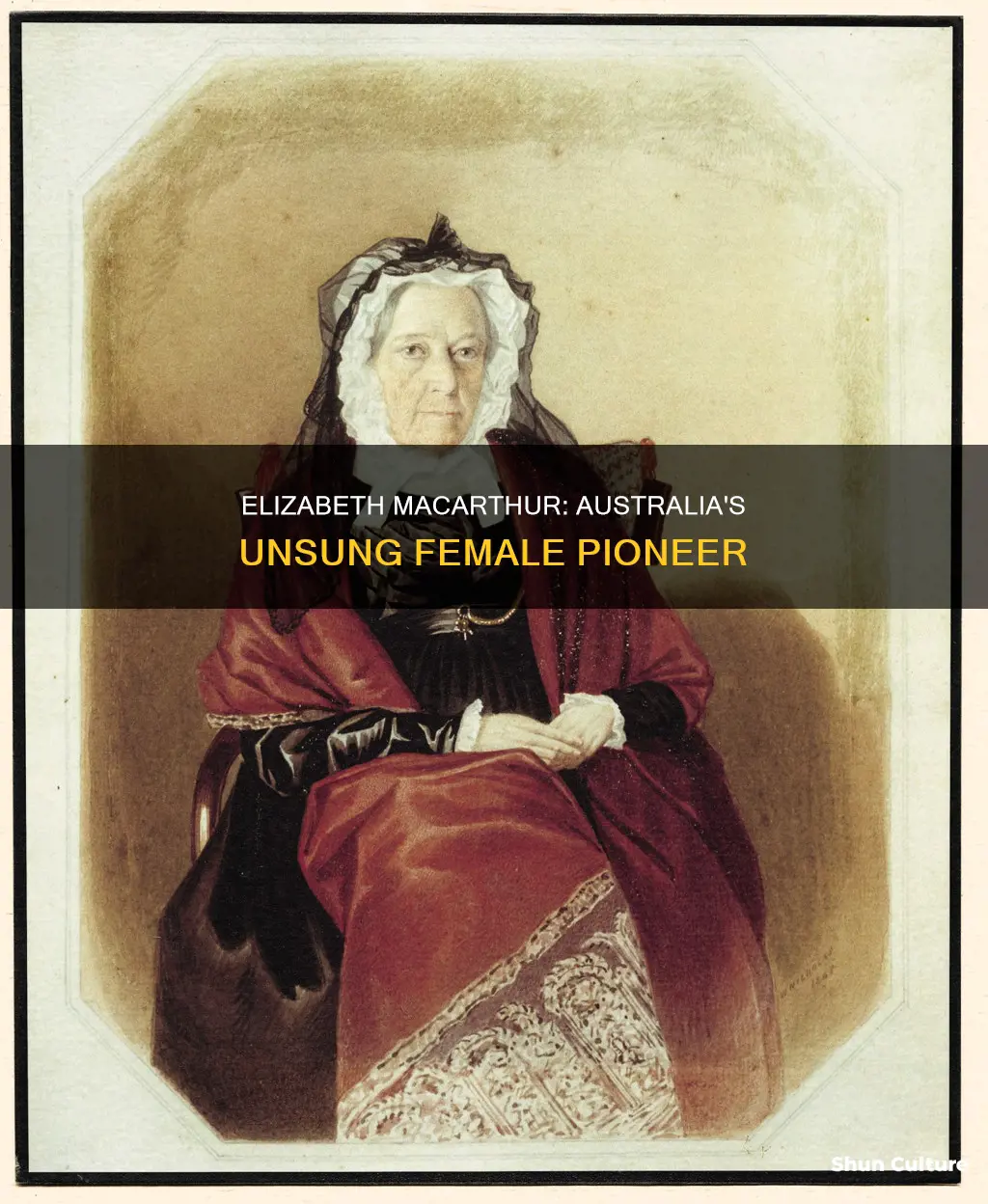 how did elizabeth macarthur change australia