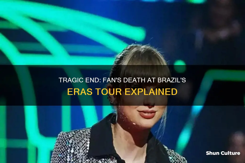 how did fan die in brazil eras tour
