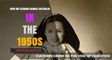 Fashion's Impact on 1950s Australia: A Cultural Shift