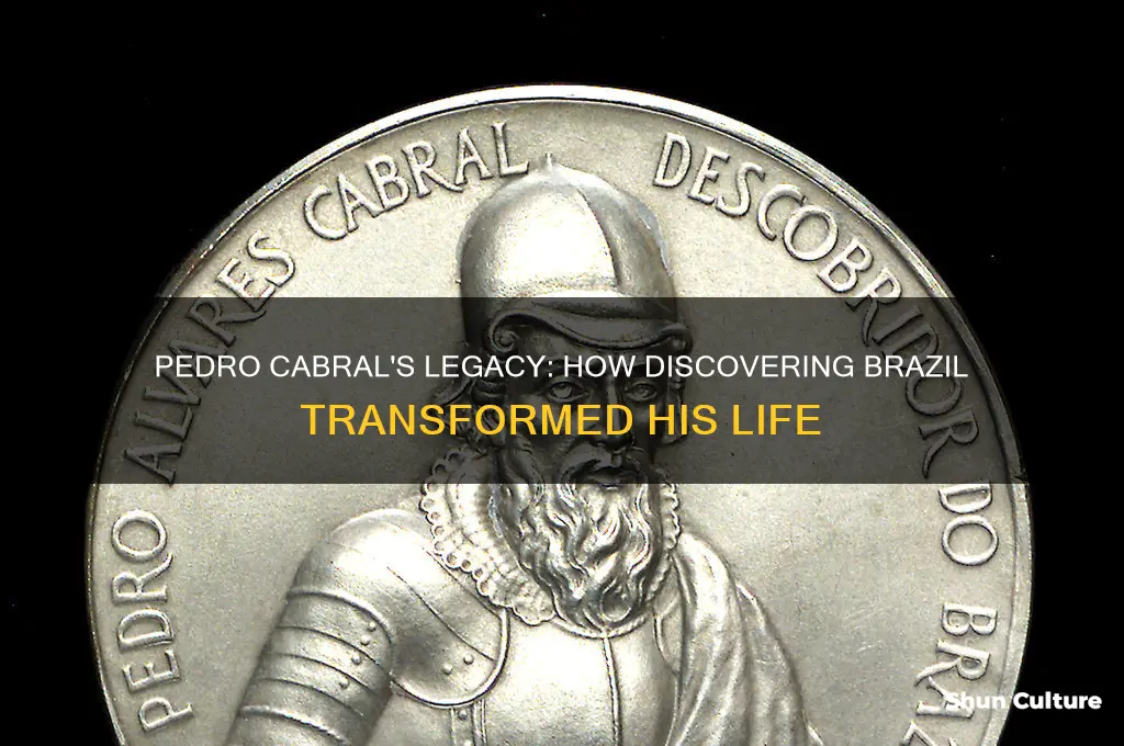 how did finding brazil impact pedro cabral