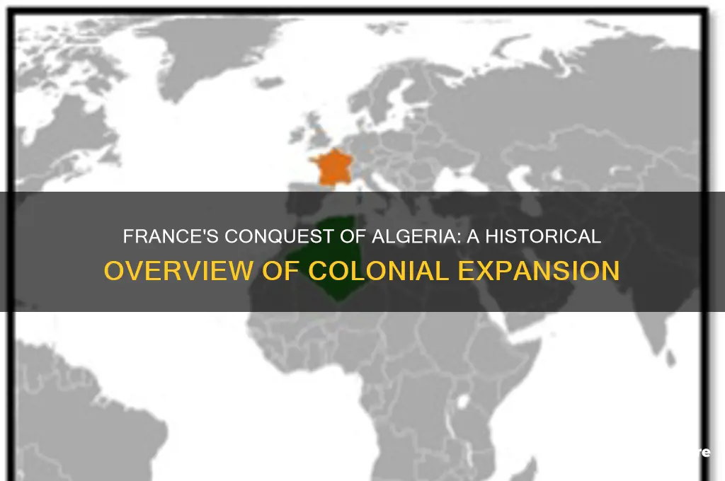 how did france get algeria
