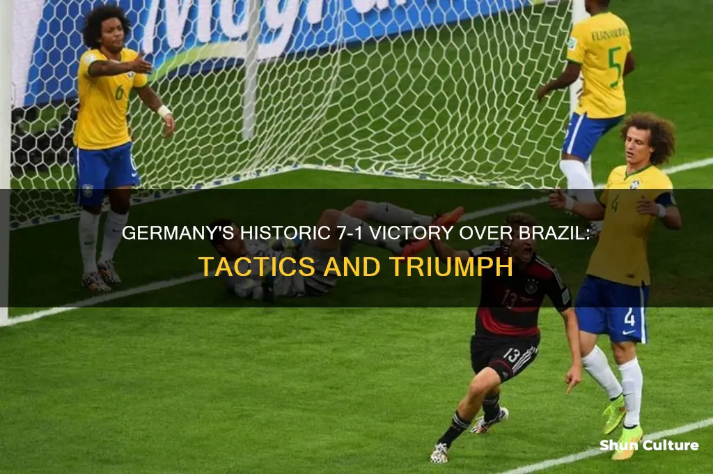 how did germany beat brazil 7-1