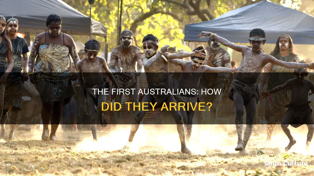 how did humans populate australia