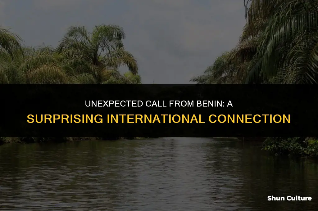 how did I just get a call from benin