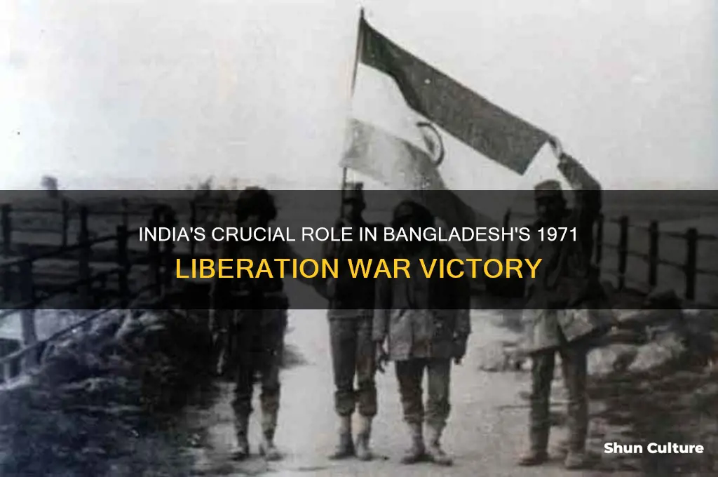 how did india help bangladesh during liberation war