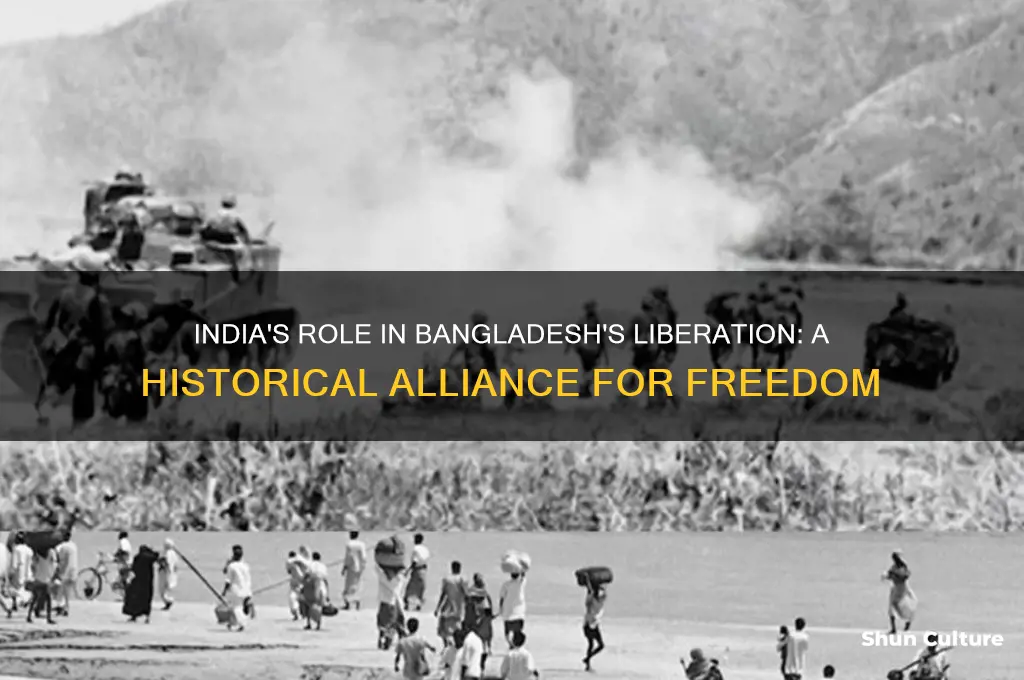how did india help bangladesh to get independence