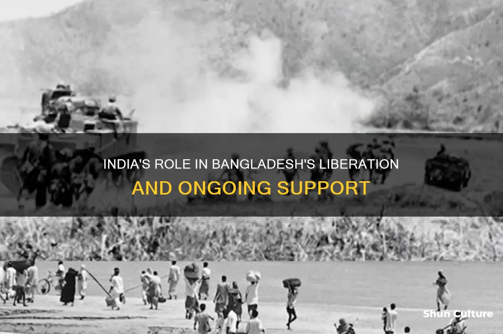 how did india help bangladesh