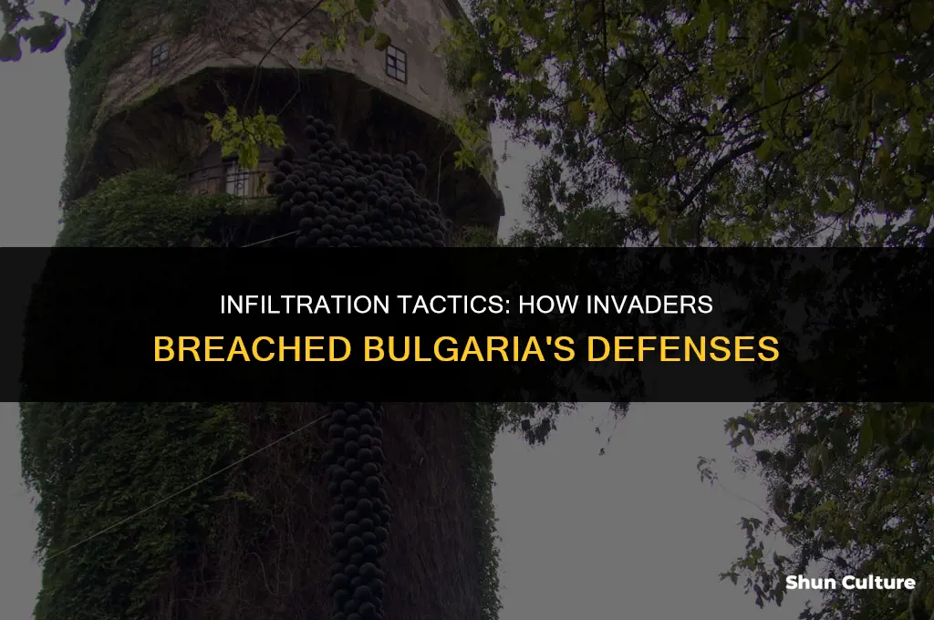 how did invaders access bulgaria
