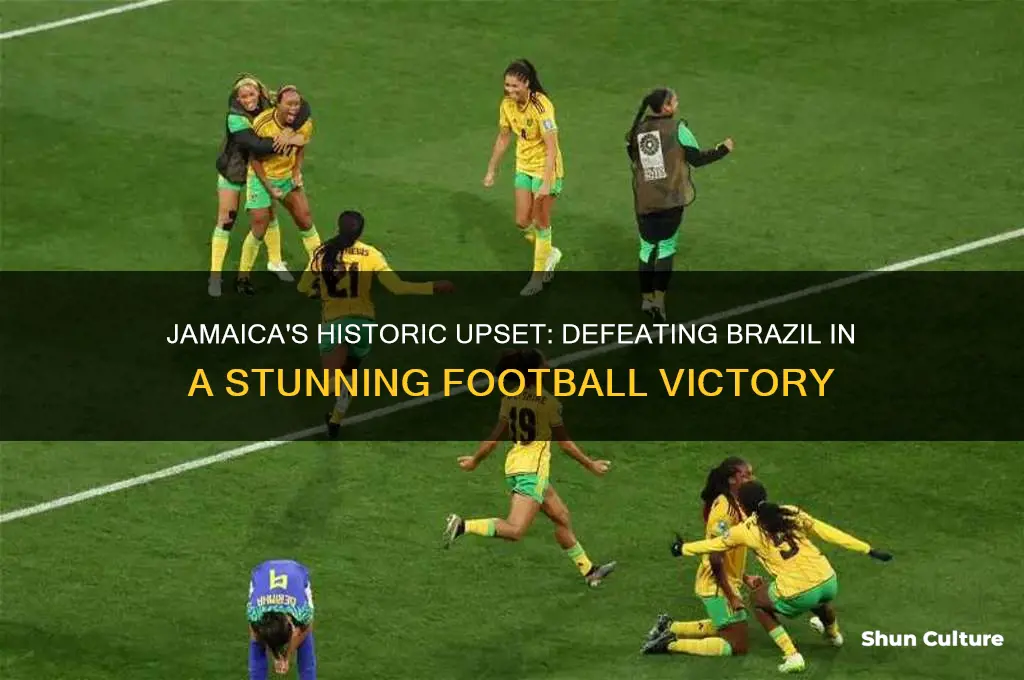 how did jamaica win against brazil