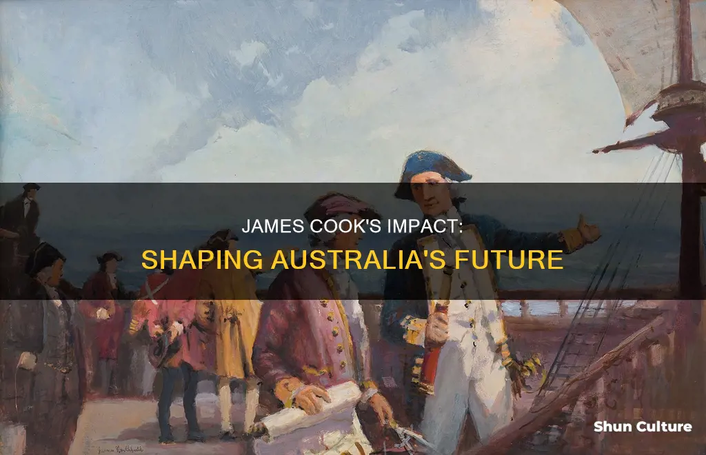 how did james cook change australia