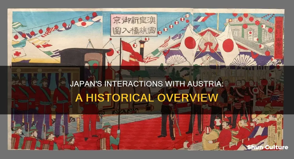 how did japan interact with austria