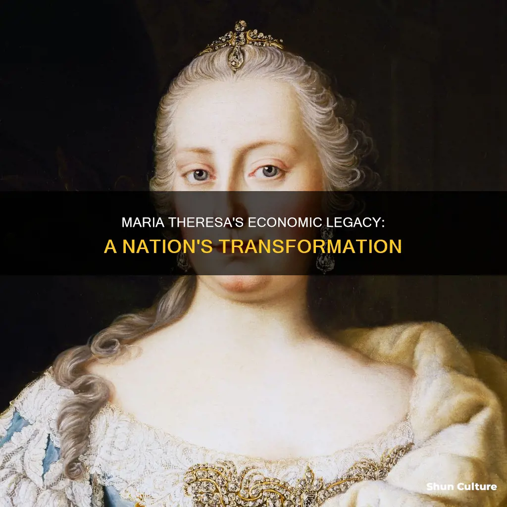 how did maria theresa impact the economy of austria