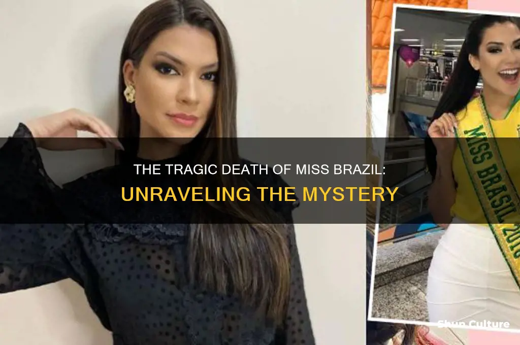how did miss brazil die