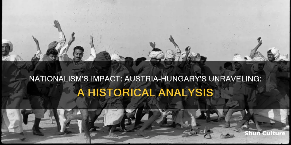 how did nationalism cause austria-hugary to break apart