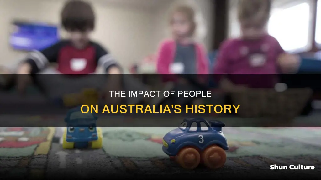 how did people change australia