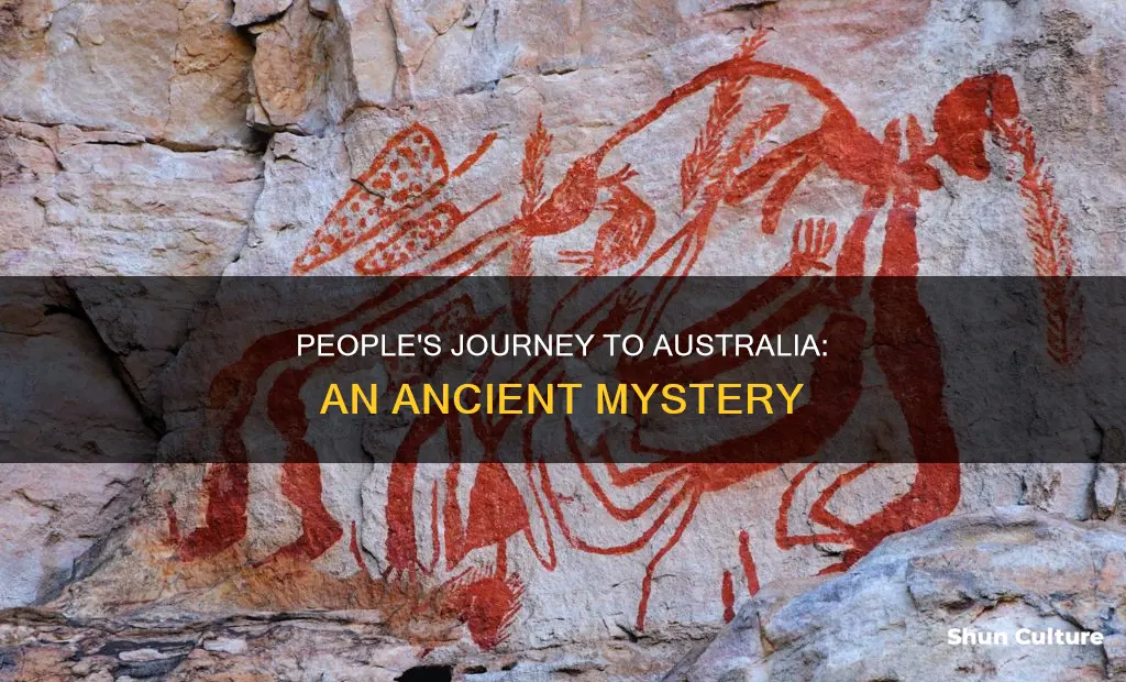 how did people end up in australia