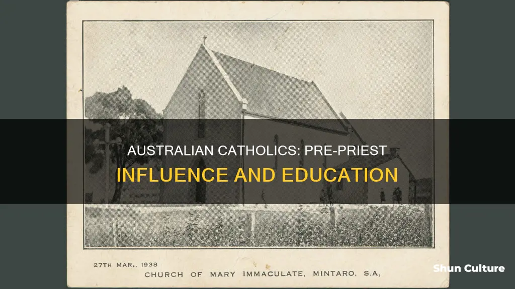 how did people in australia learn about catholicsm before priest