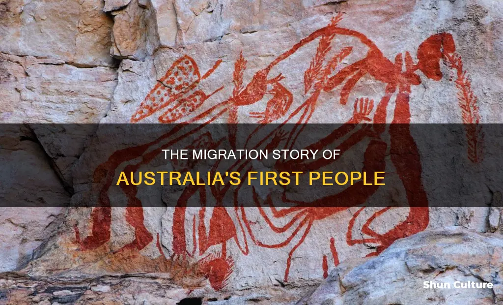 how did people reach australia