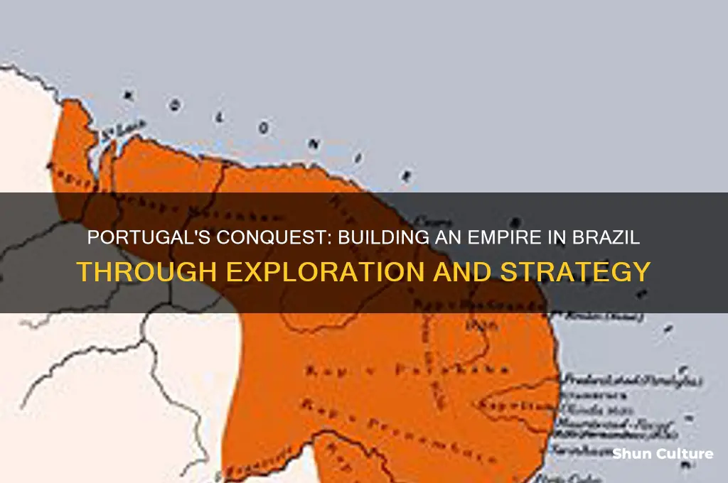 how did portugal gain an empire in brazil