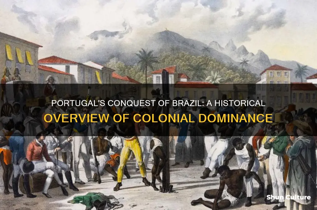 how did portugal take over brazil