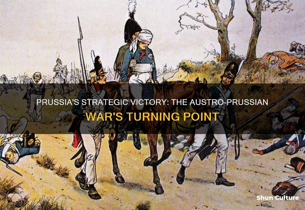 how did prussia beat austria austro prussian war