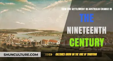 Australian Settlement Evolution in the 19th Century