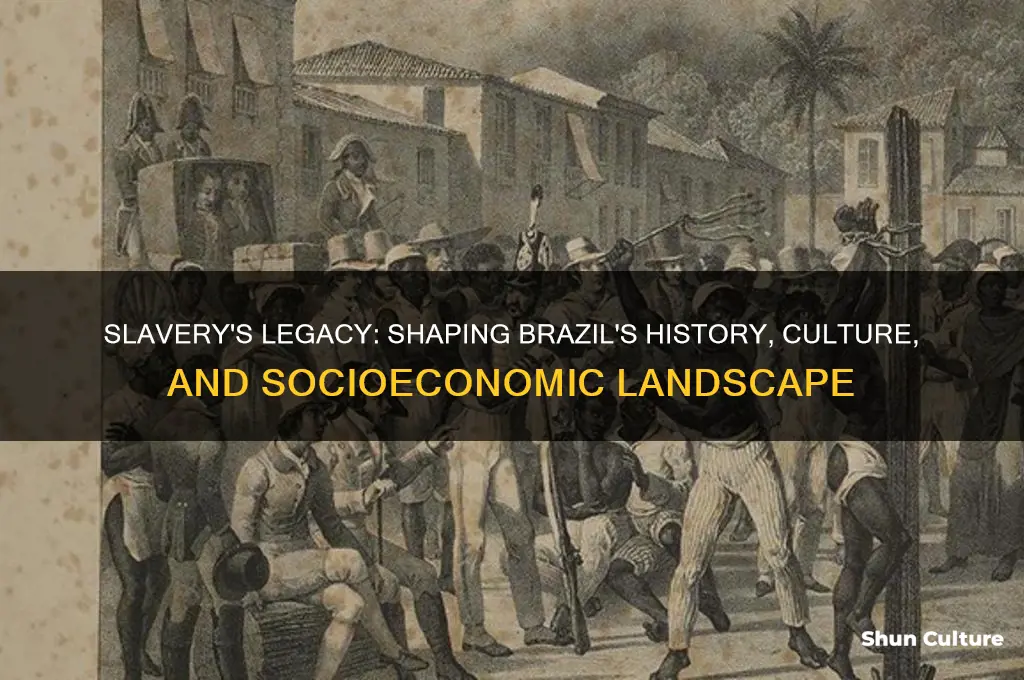 how did slavery affect brazil