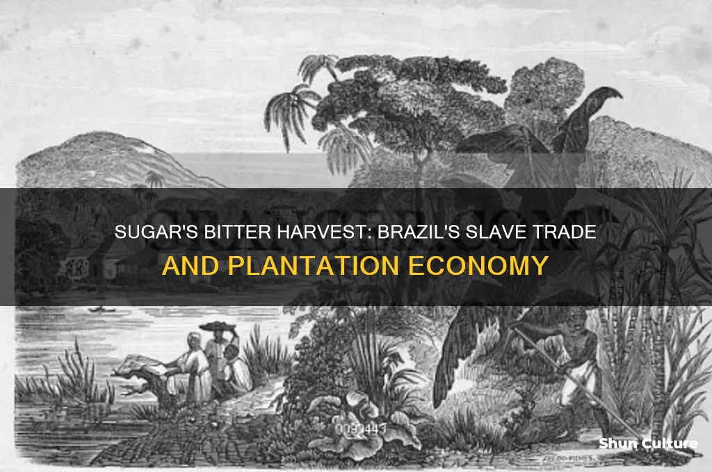 how did sugar cultivation in brazil effect the slave trade
