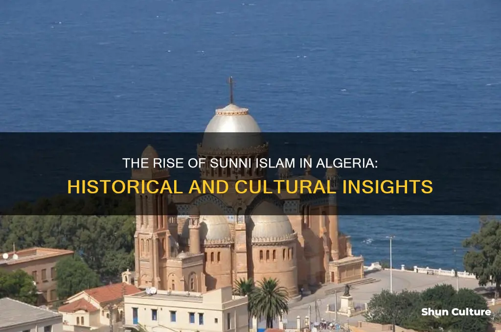 how did sunni muslims get popular in algeria