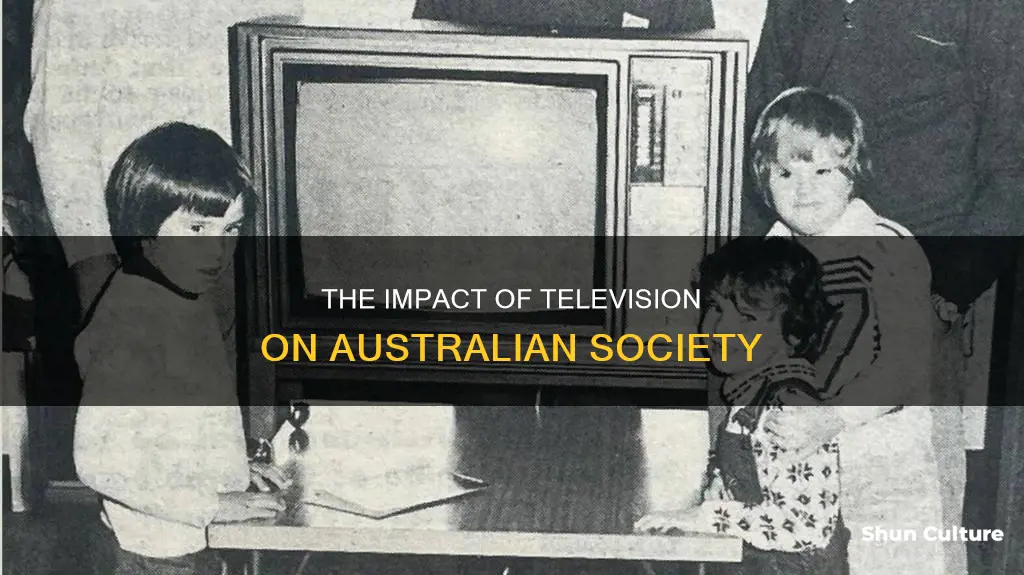 how did television change australian society