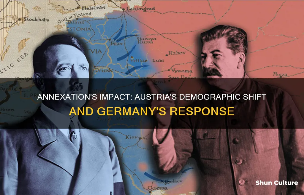 how did the annexation of austria affect germany