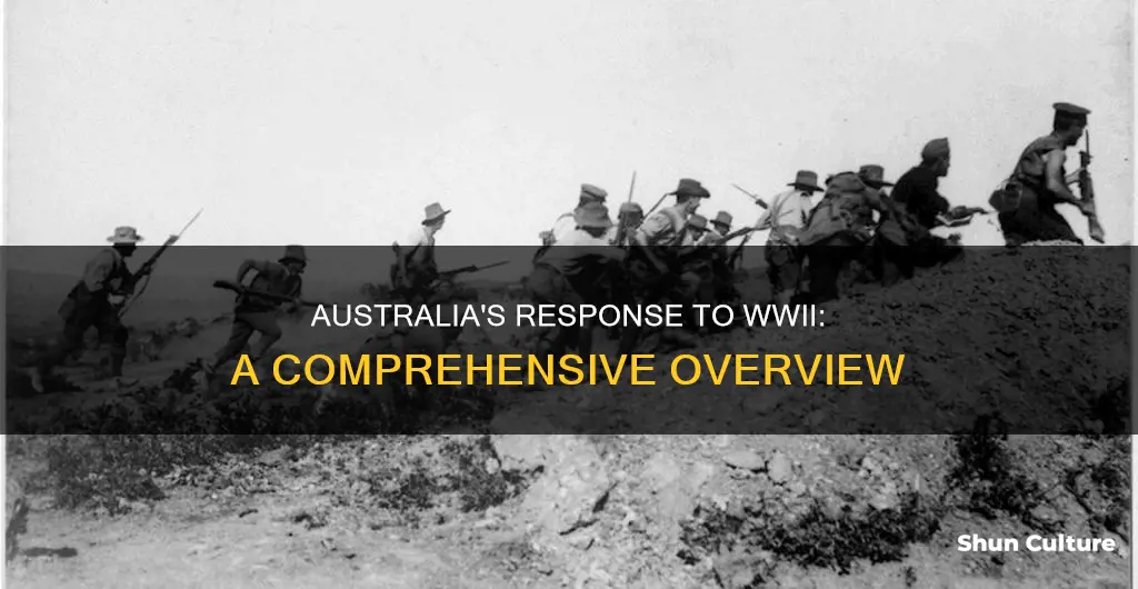 how did the australian government respond to ww2