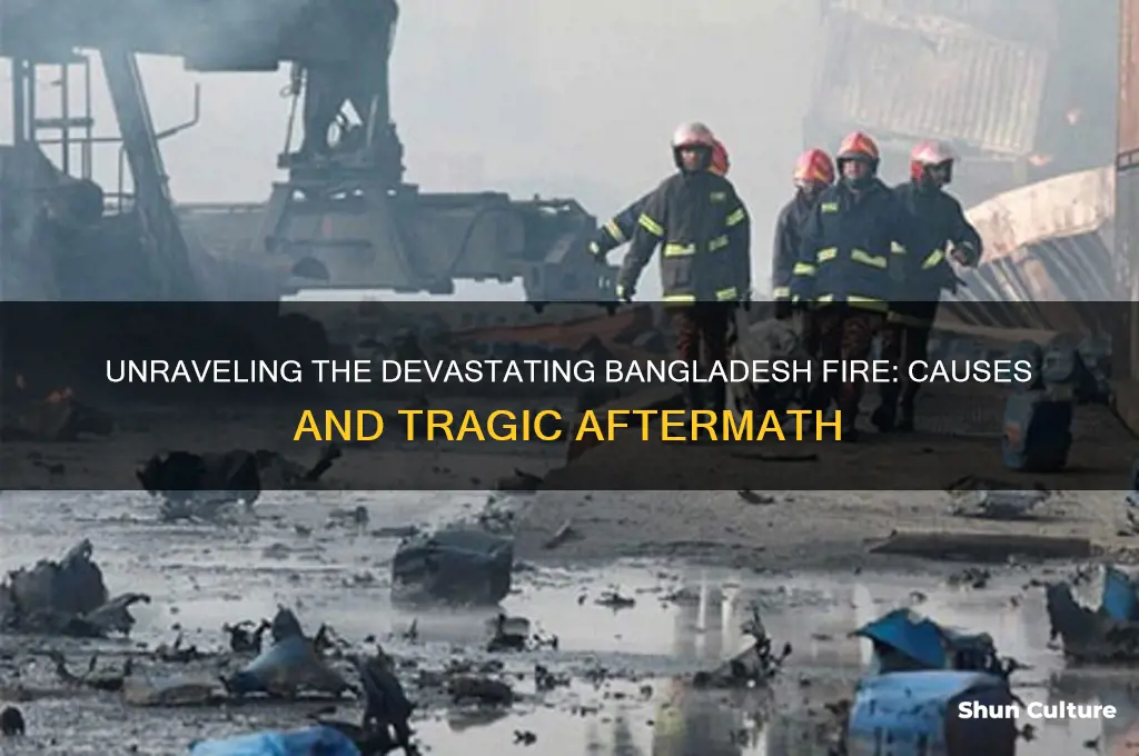 how did the bangladesh fire start