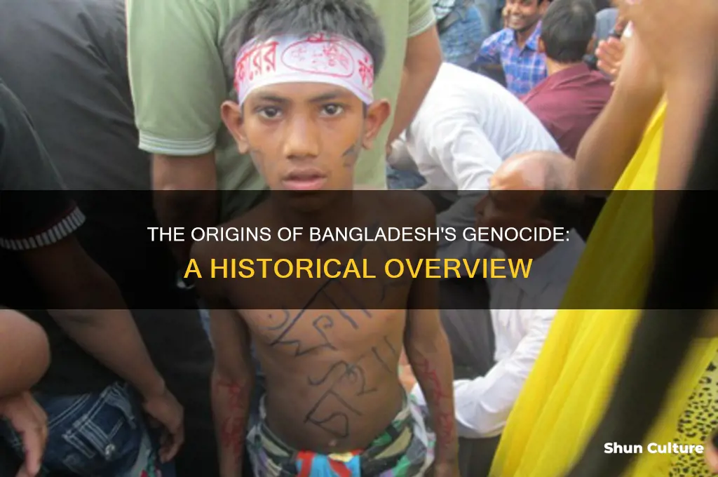 how did the bangladesh genocide start