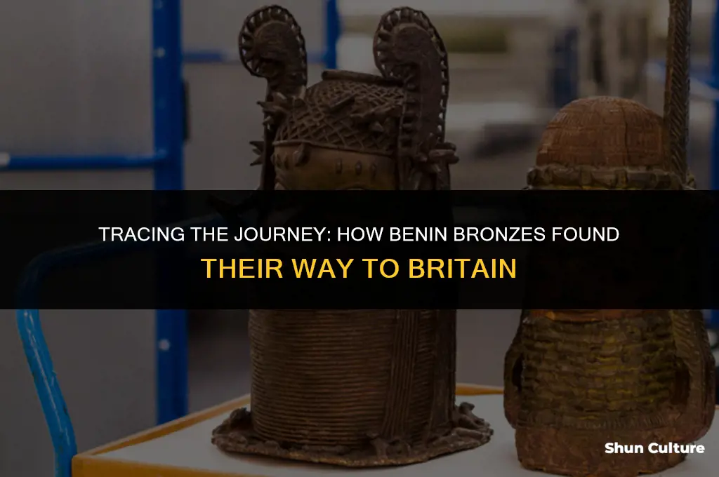 how did the benin bronzes end up in britain